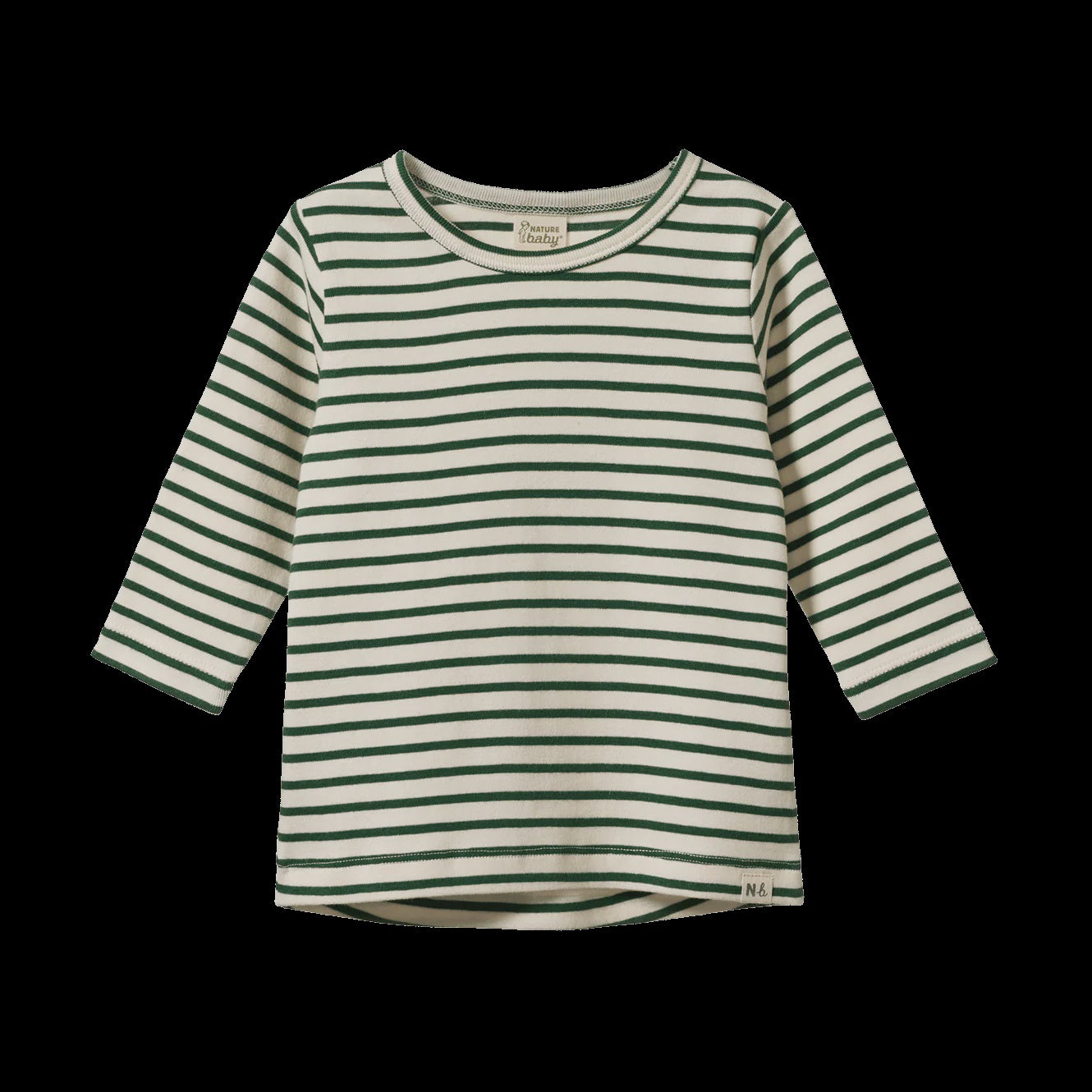 LONG SLEEVE RIVER TEE - Eden Sailor Stripe | Nature Baby