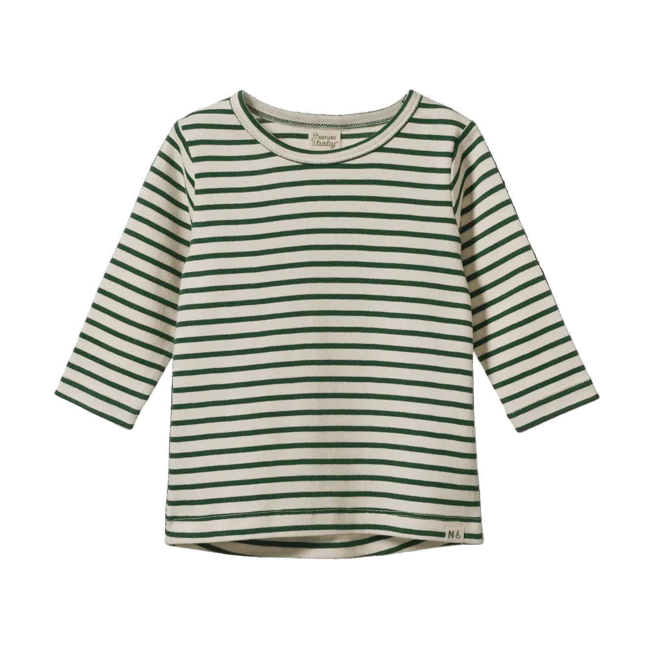 LONG SLEEVE RIVER TEE - Eden Sailor Stripe | Nature Baby