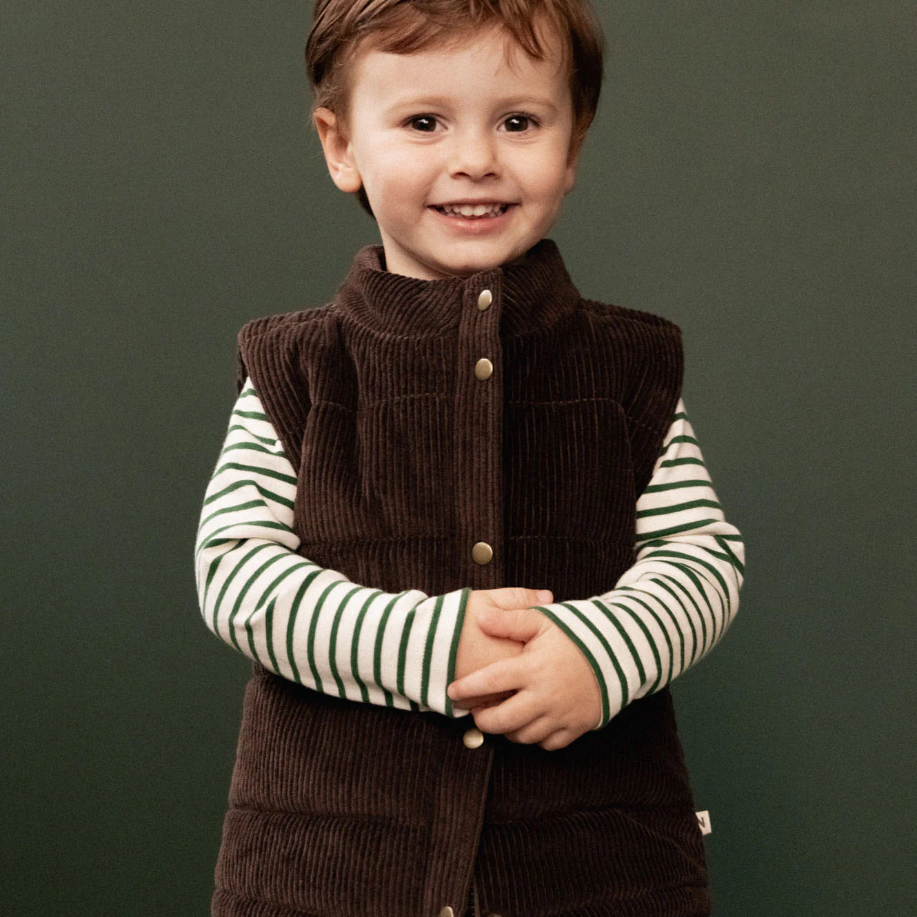 LONG SLEEVE RIVER TEE - Eden Sailor Stripe | Nature Baby