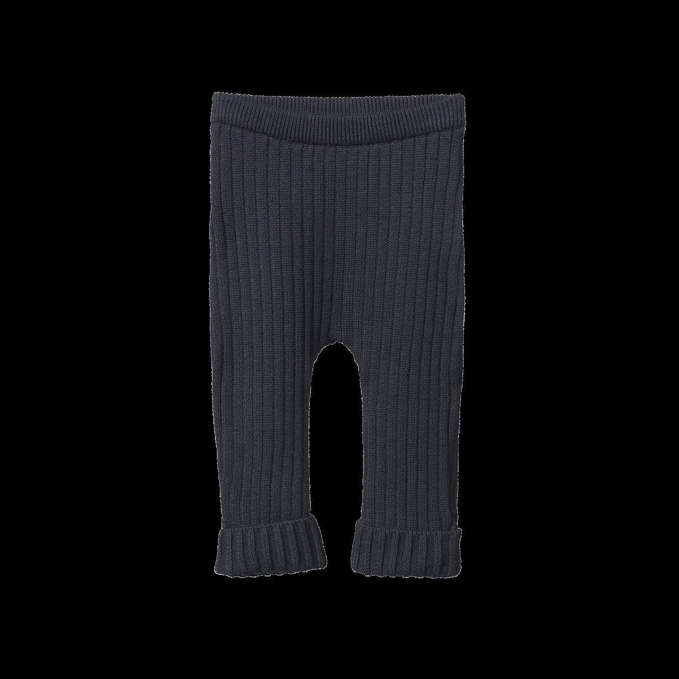 LOU PANTS COTTON KNIT - Navy | Nature Baby