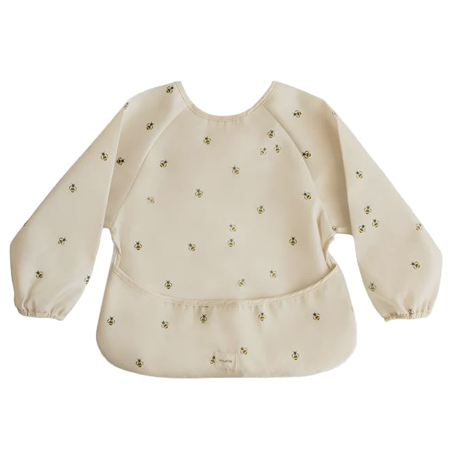 Long Sleeve Bib - Bees | Mushie