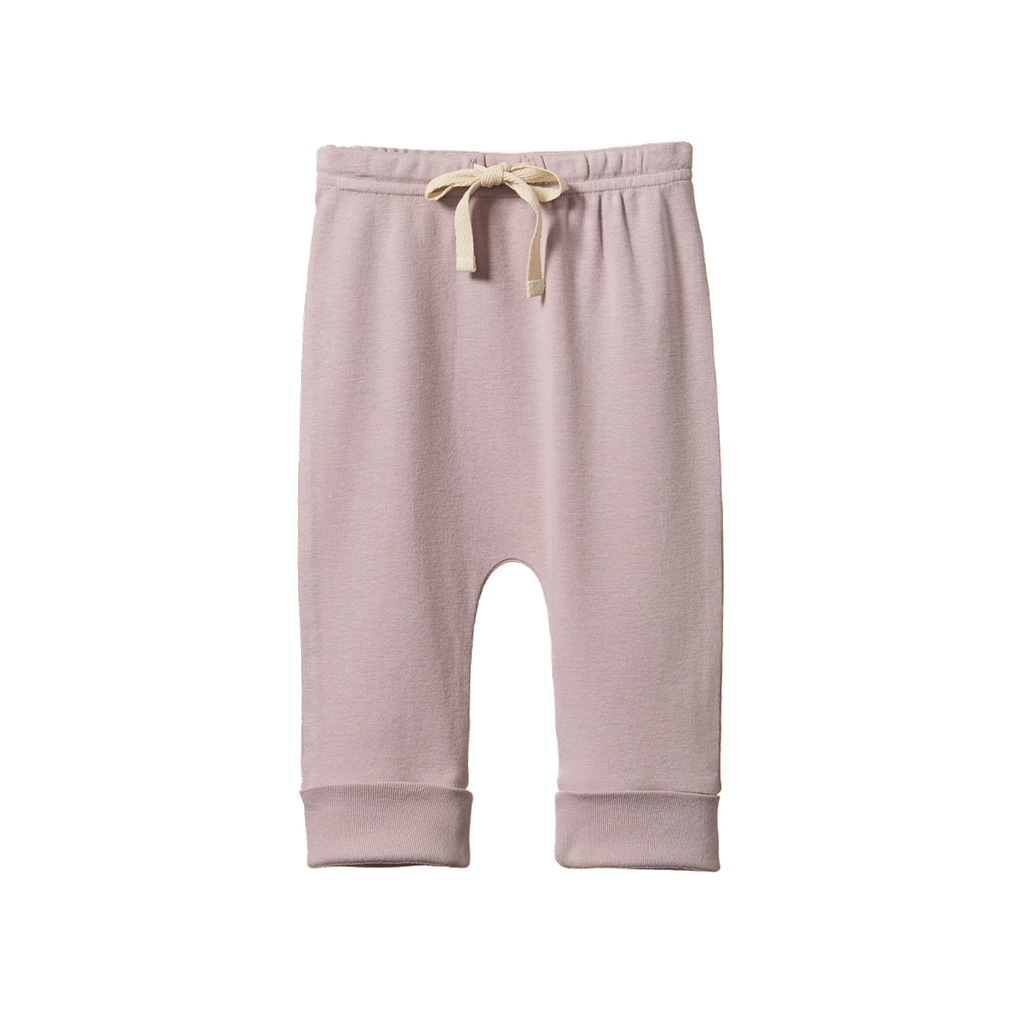DRAWSTRING PANTS - Lilac | Nature Baby