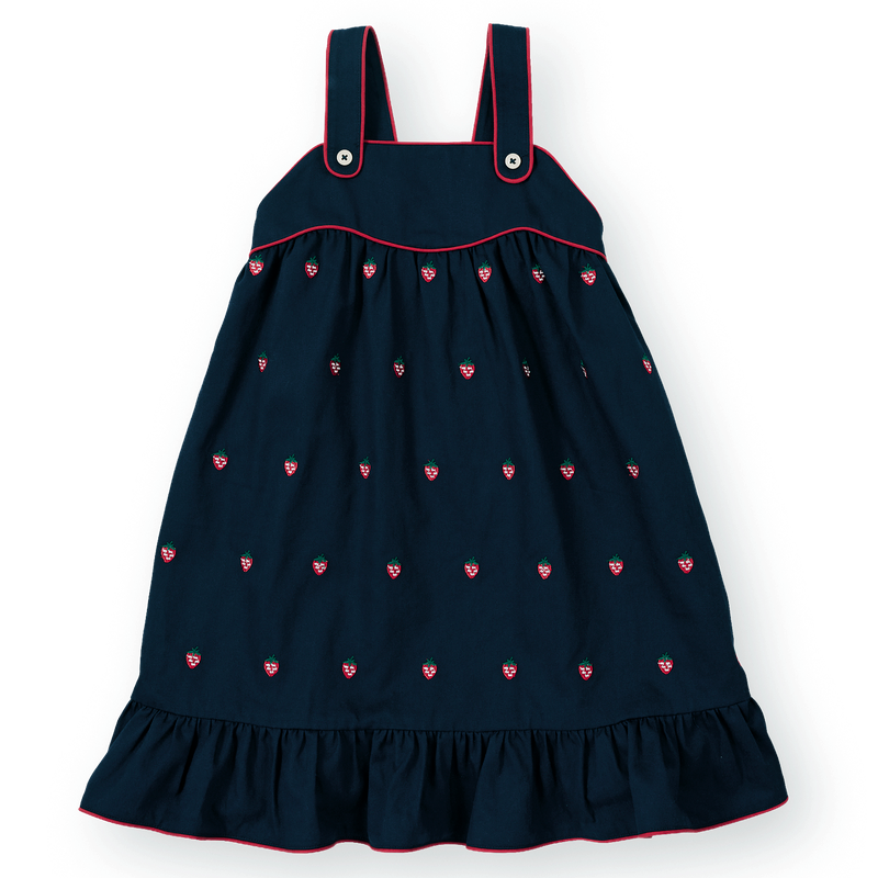 Mini Strawberry Embroidered Dress | Goldie + Ace