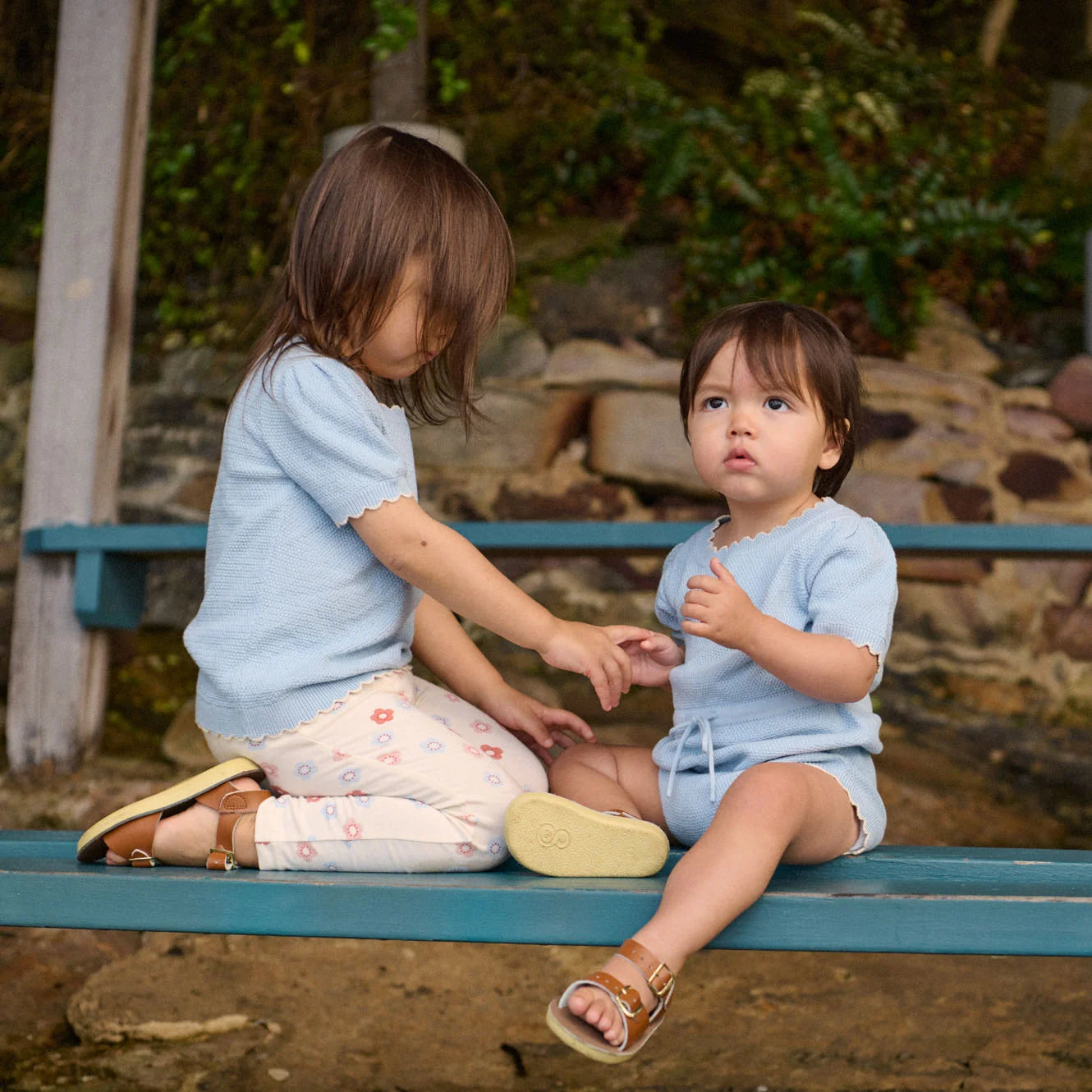 LOTTIE SUIT - Celestial Blue | Nature Baby