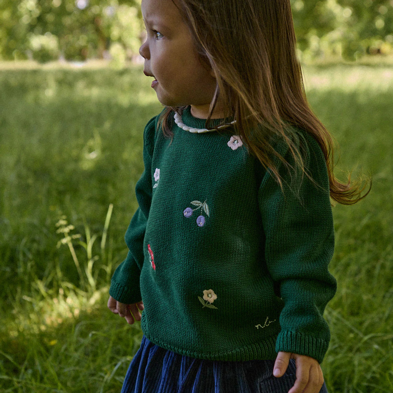 MARGOT SWEATER - Eden Garden | Nature Baby