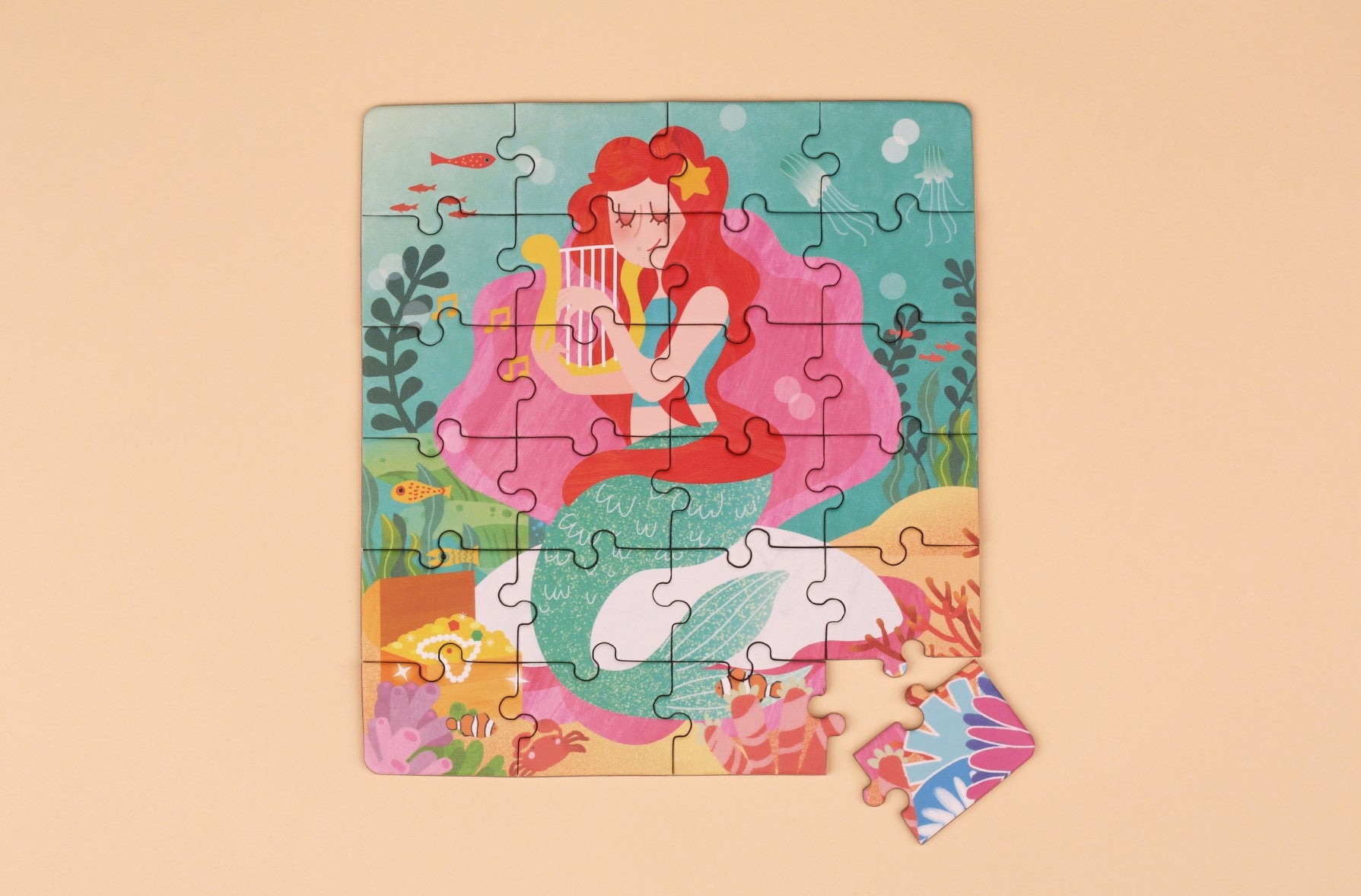 2 in 1 Unicorn and Mermaid Magnetic Puzzle | MierEdu