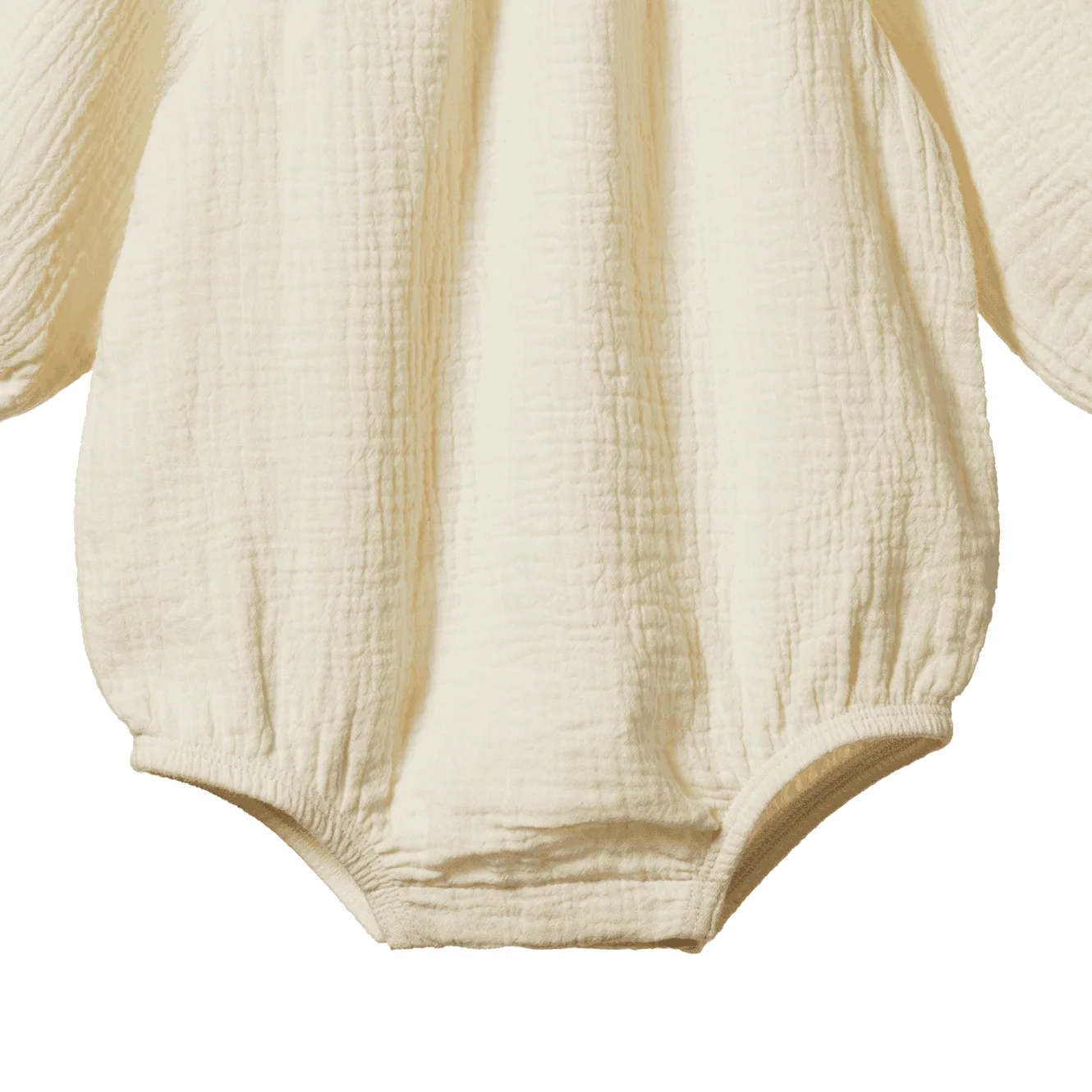 MEADOW BODYSUIT MUSLIN - Natural | Nature Baby