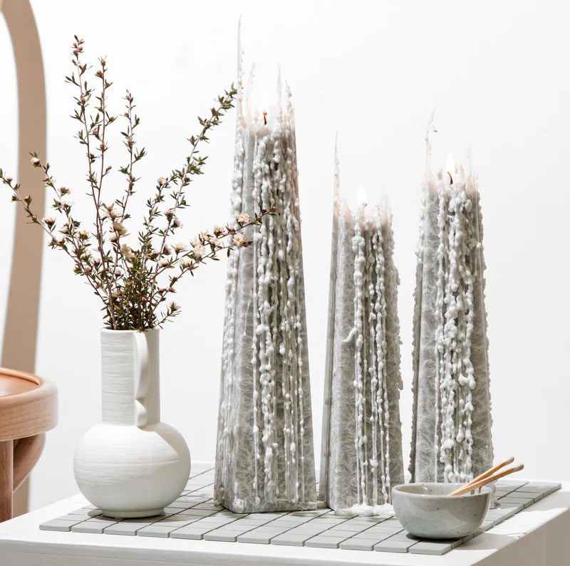 Black Iris Icicles | Living Light