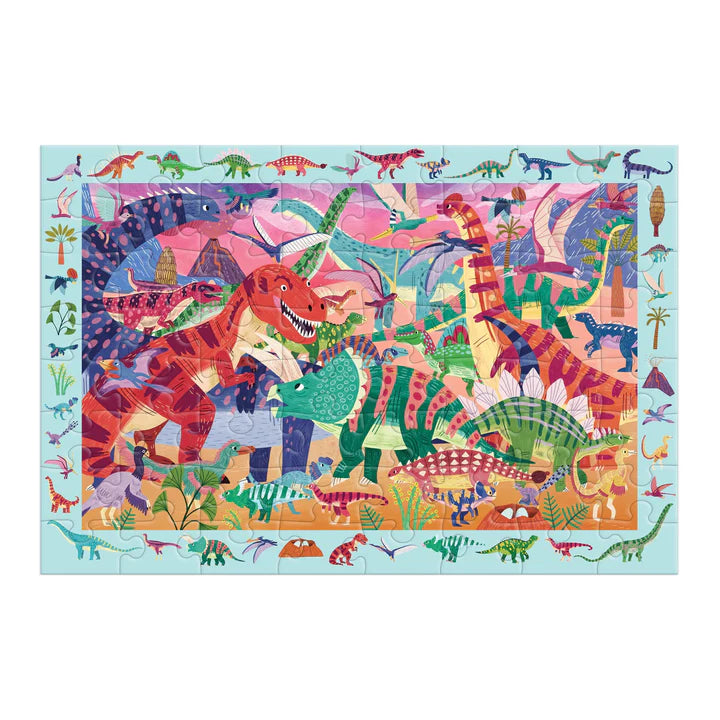 Mighty Dinosaur 64 Piece Search & Find Puzzle | Mudpuppy