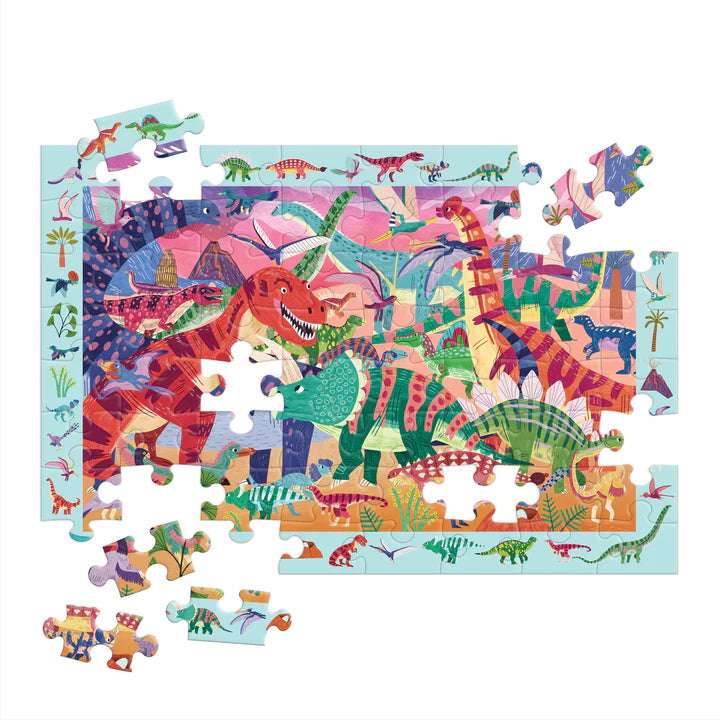 Mighty Dinosaur 64 Piece Search & Find Puzzle | Mudpuppy