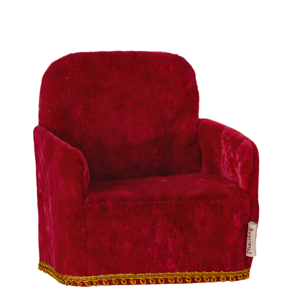 Folding Chair Mouse Red | Maileg