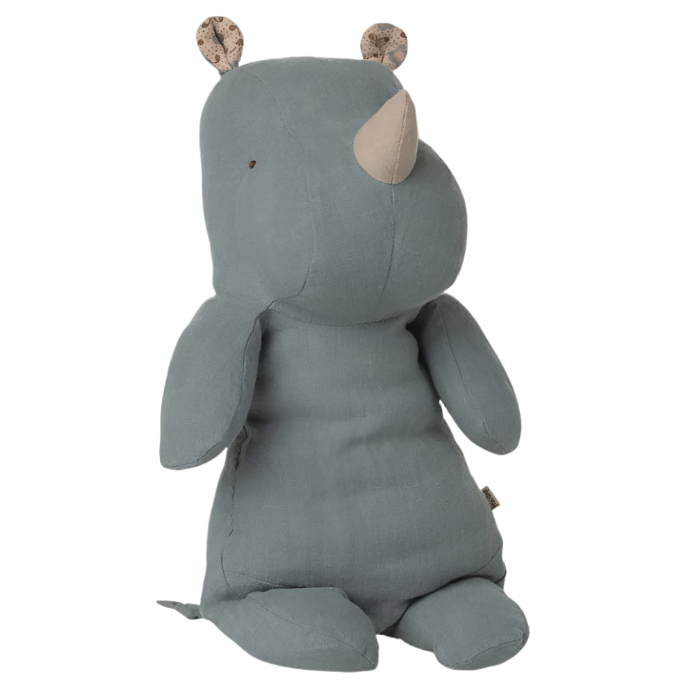 Safari Friends Rhino Medium - Dusty Blue | Maileg