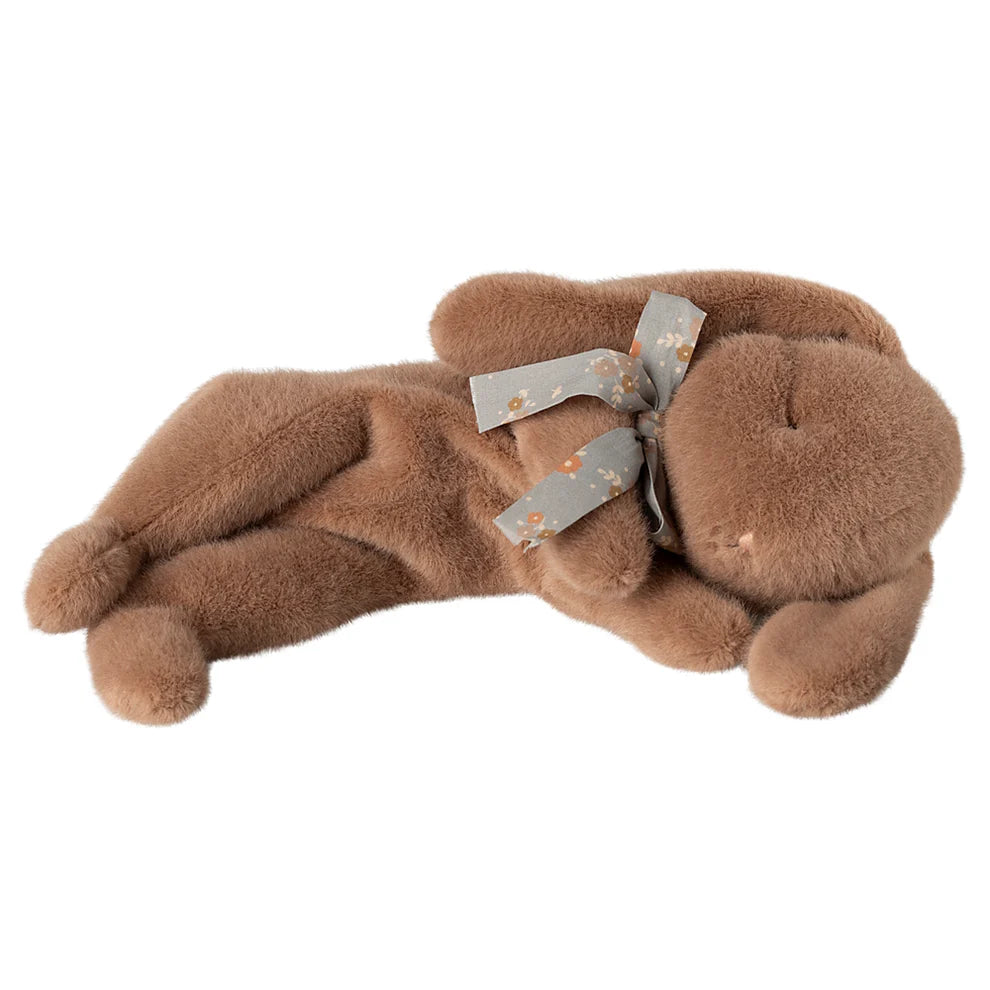 Sleeping Bunny Plush Small - Brown | Maileg