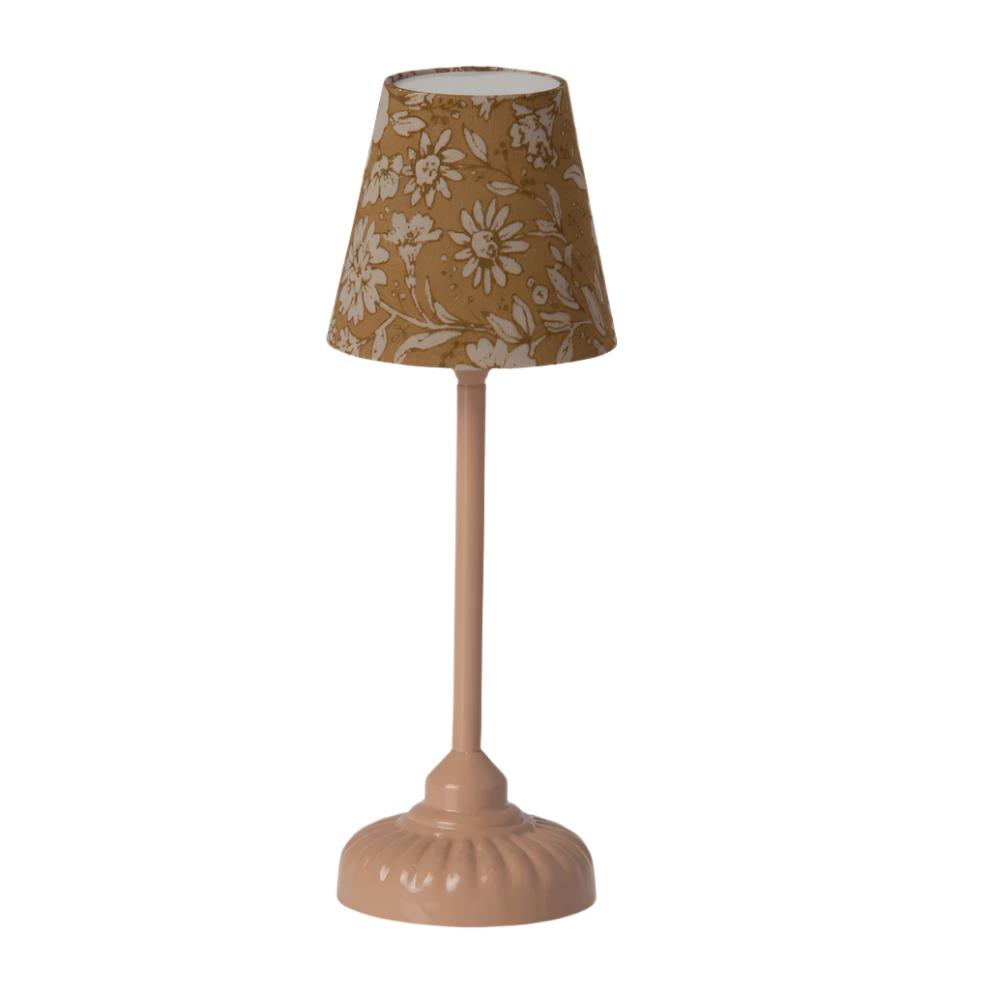 Maileg Vintage Floor Lamp Mouse Dark Powder | Maileg