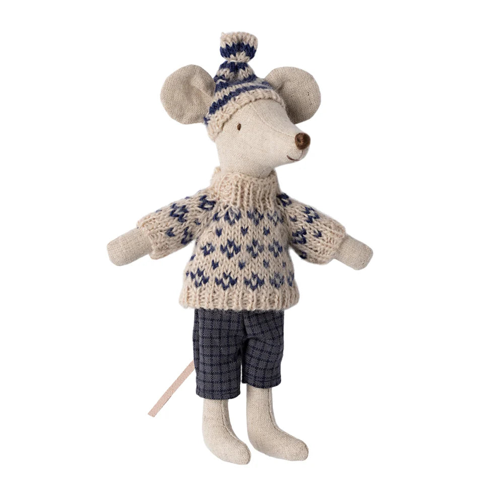 Winter Mouse Dad Ski Set 2024 | Maileg