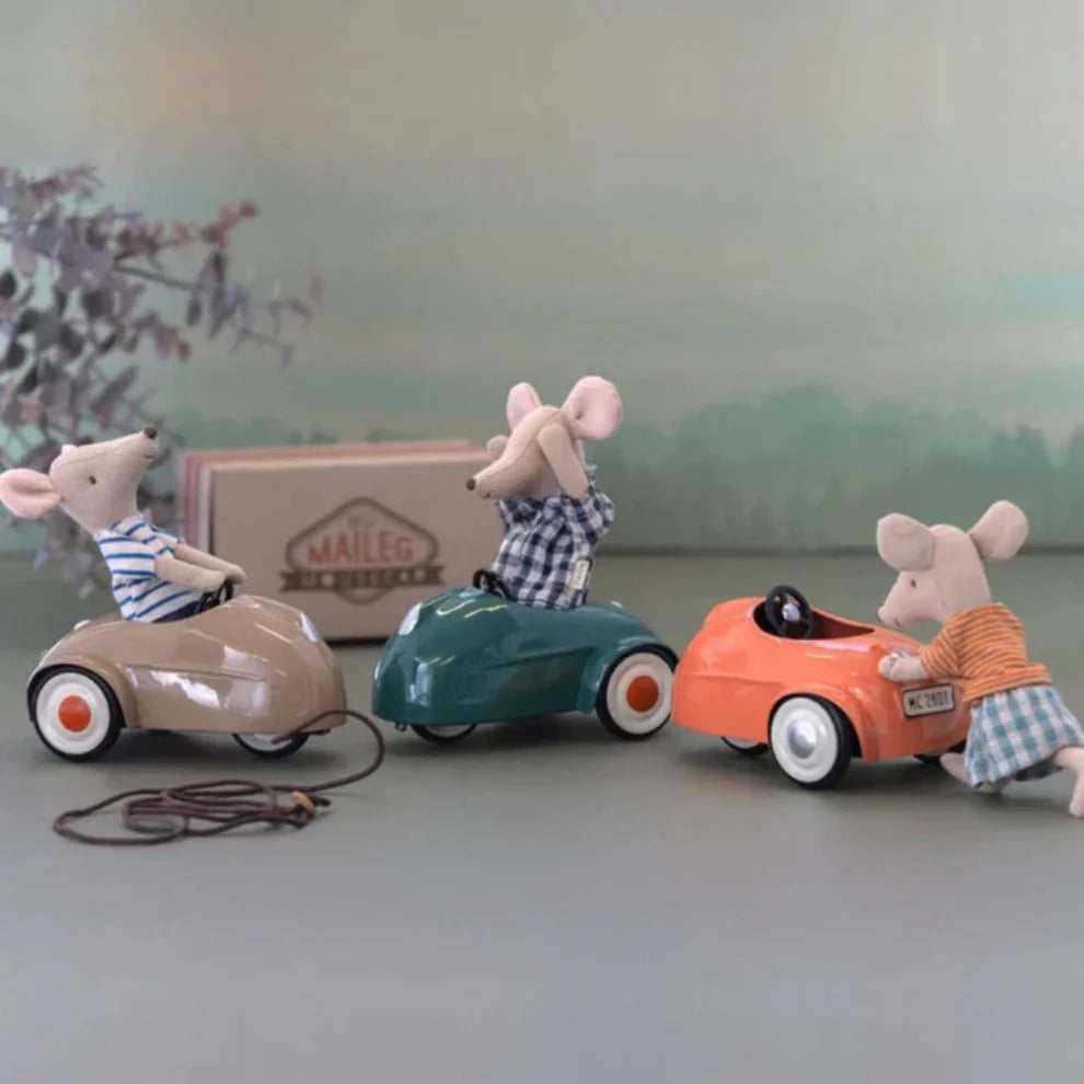 Mouse Car - Dark Green | Maileg