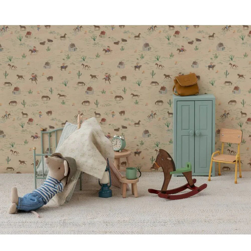Rocking Horse - Mouse - Dark Brown | Maileg