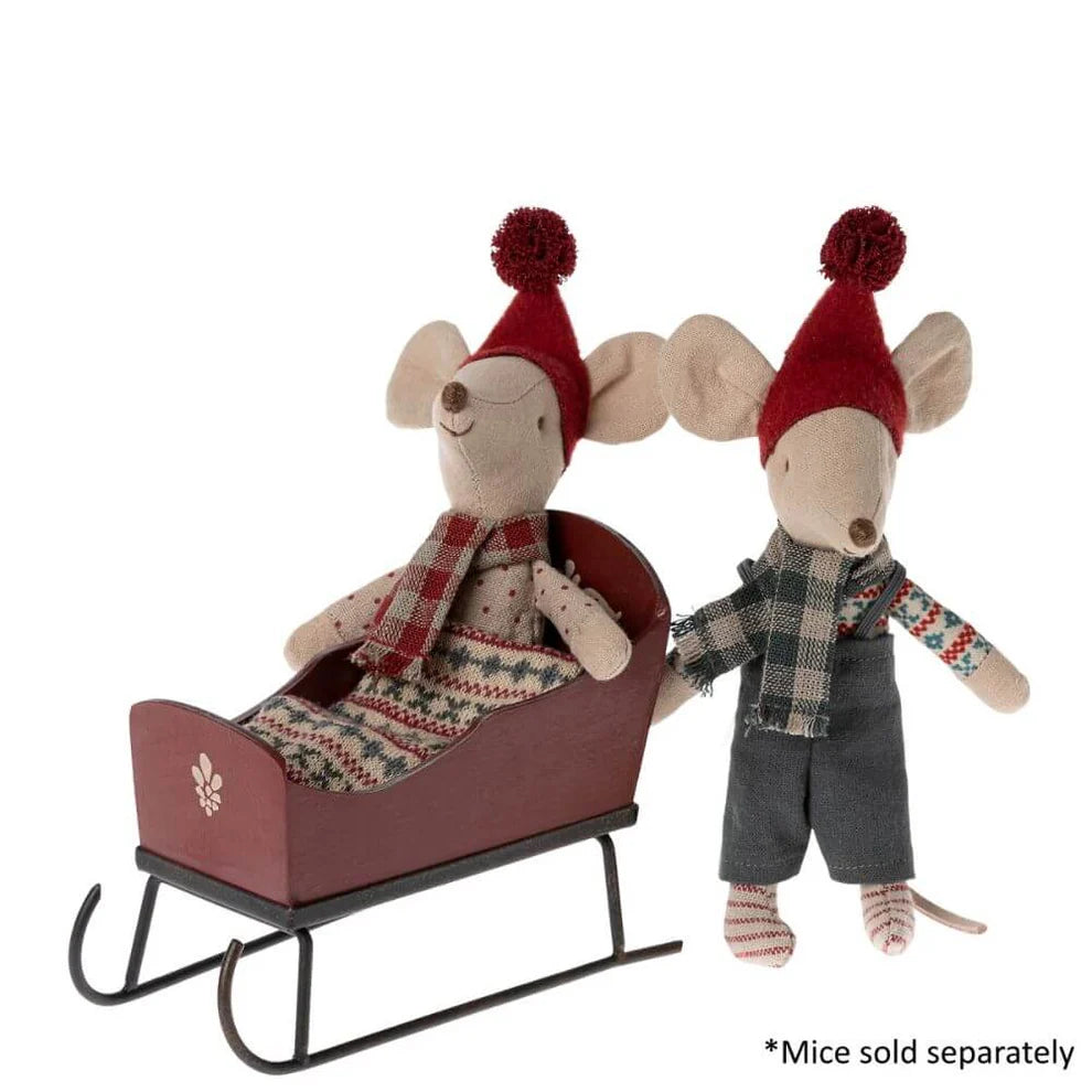 Sleigh for Mouse Red | Maileg