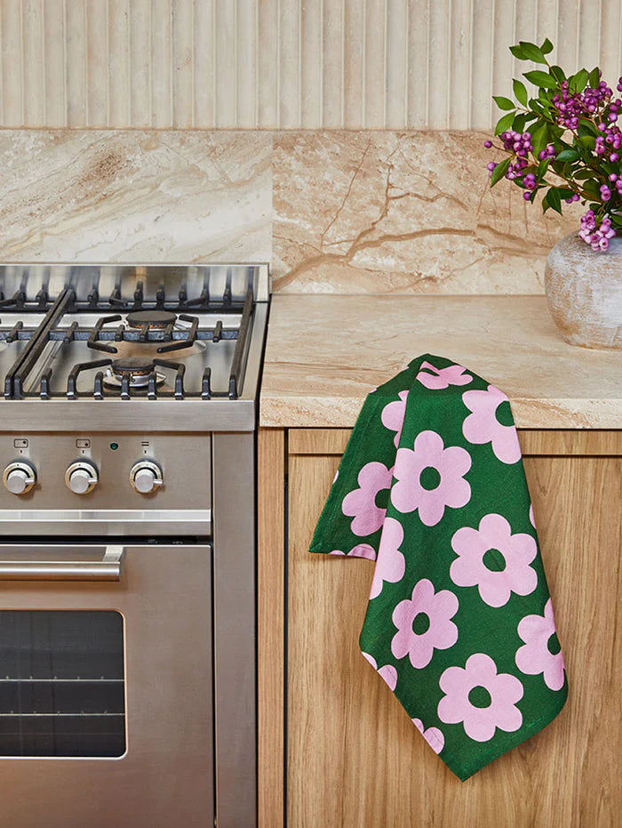 Flowerbed Tea Towel | Mosey Me