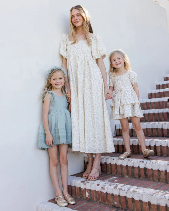 Annette Dress | Vines - IVORY | Noralee