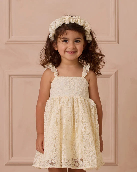 Mara Dress | Embroidered Daisy Tulle | Noralee