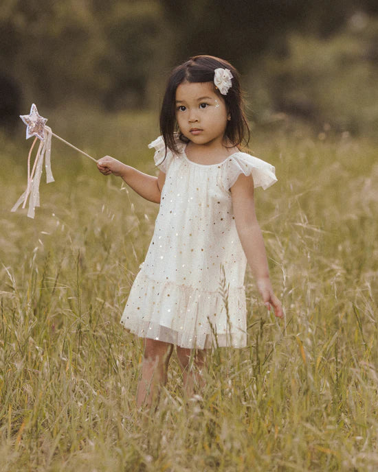 Edie Dress - Champagne Stars | Noralee