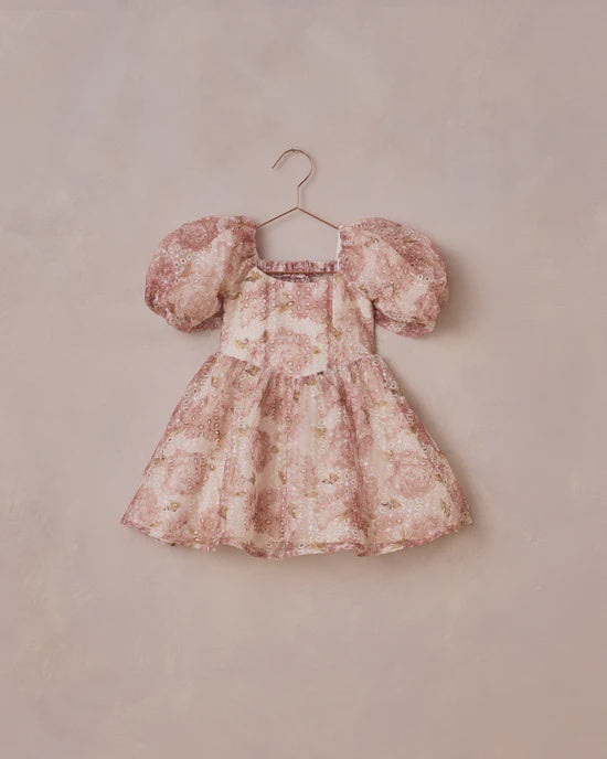 Nina Dress | Pink Peonies | Noralee