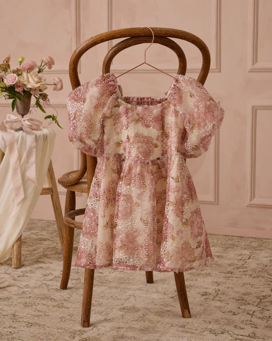 Nina Dress | Pink Peonies | Noralee