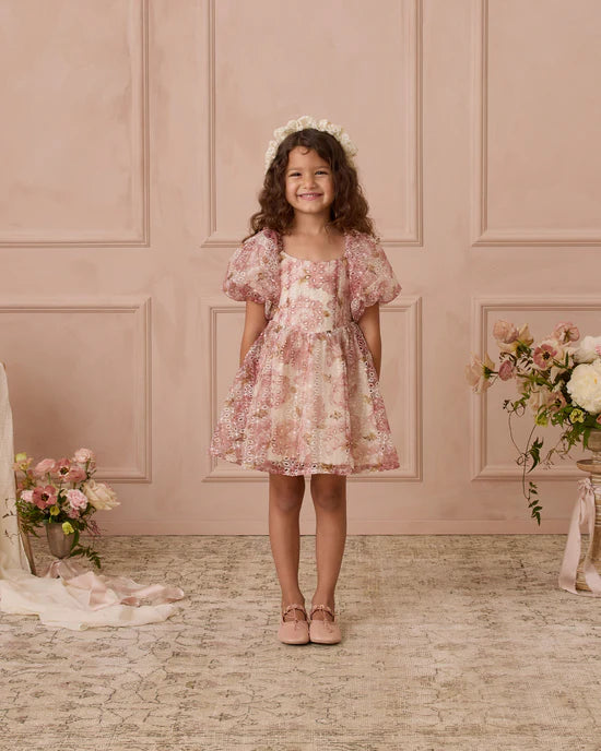 Nina Dress | Pink Peonies | Noralee
