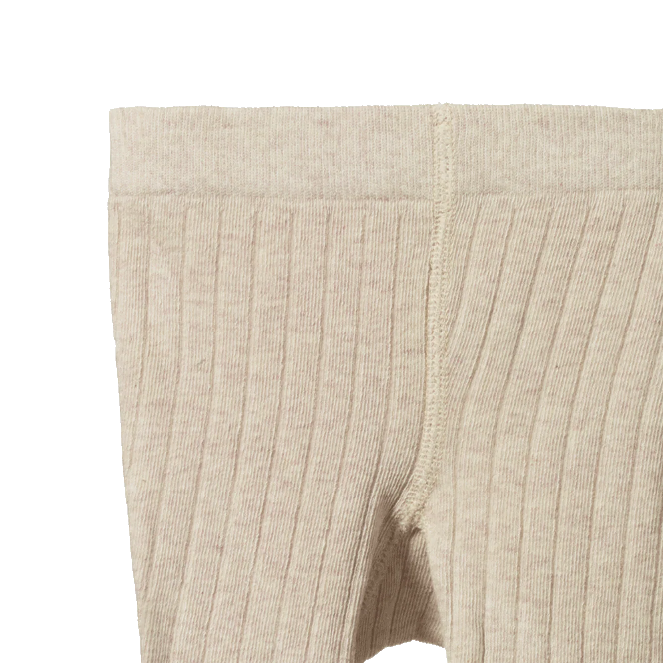 ORGANIC COTTON TIGHTS - Oatmeal Marl | Nature Baby