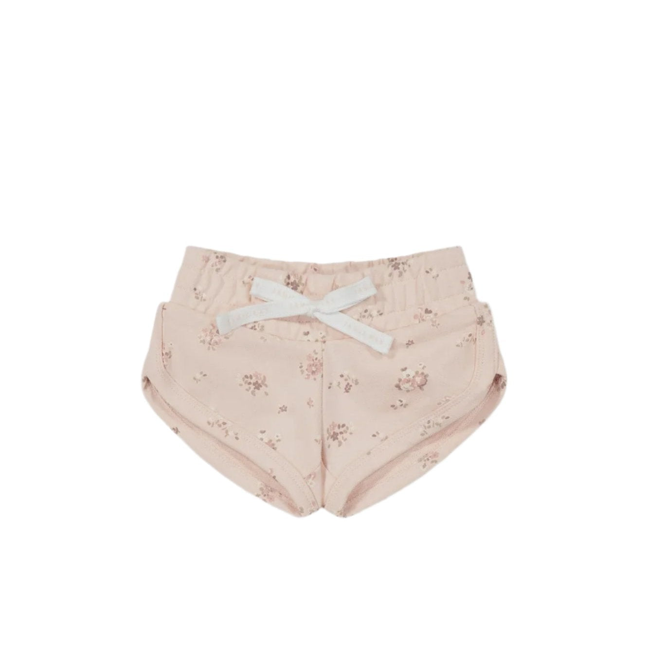 Organic Cotton Ivy Shortie - Petite Fleur Soft Peony | Jamie Kay