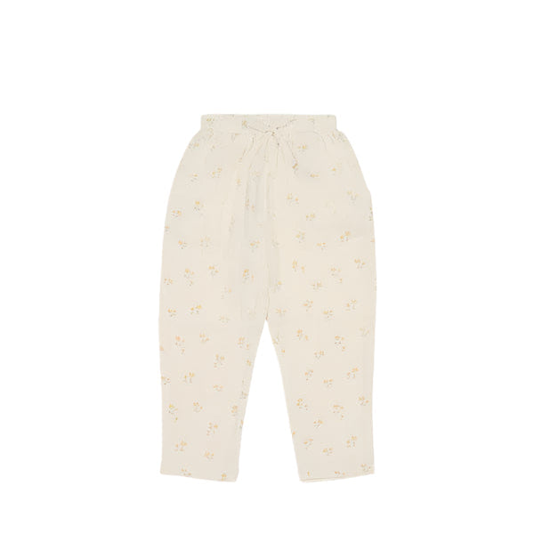 Organic Cotton Muslin Cordelia Pant - Pauline Chamomile | Jamie Kay