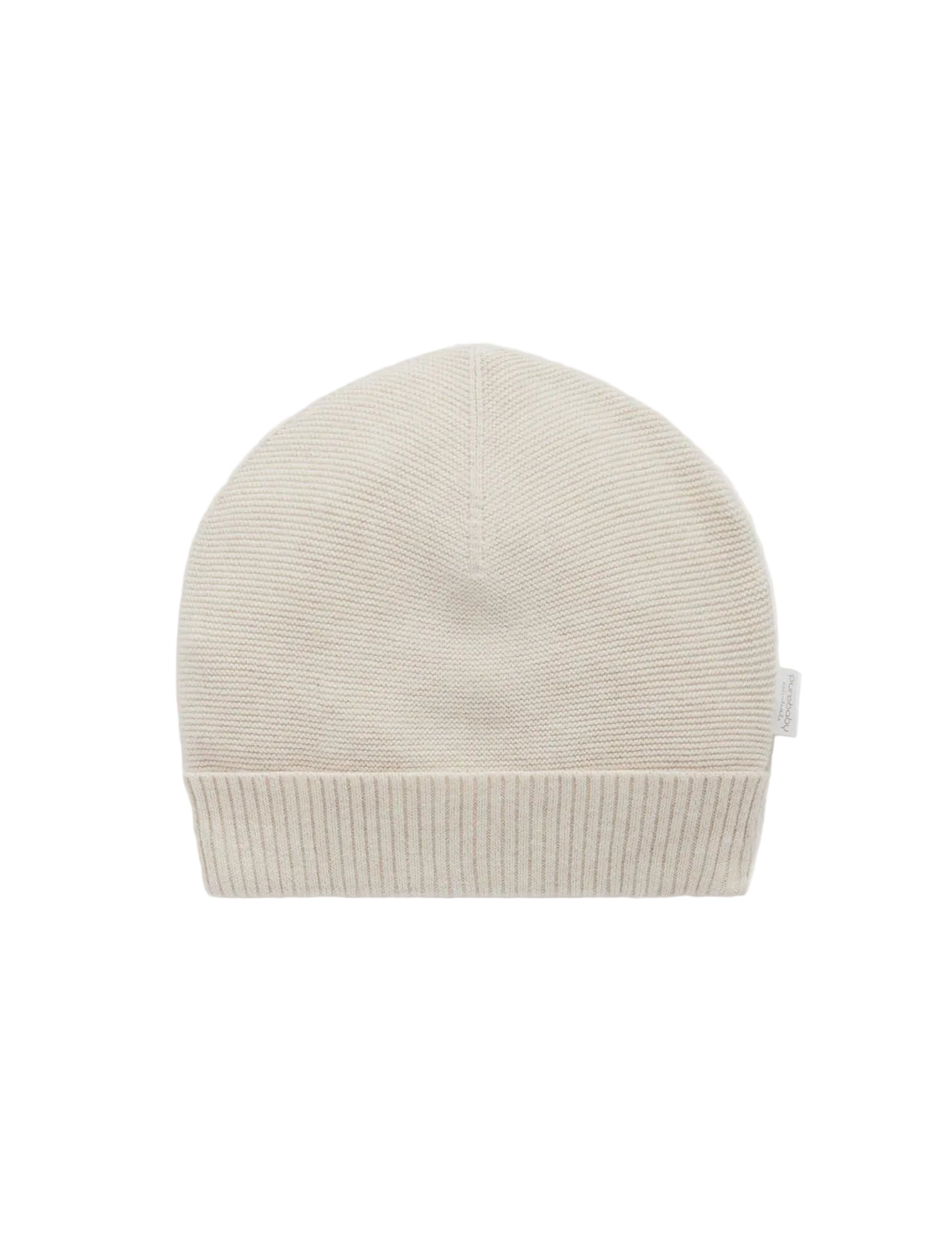 Textured Beanie - Wheat melange | Purebaby