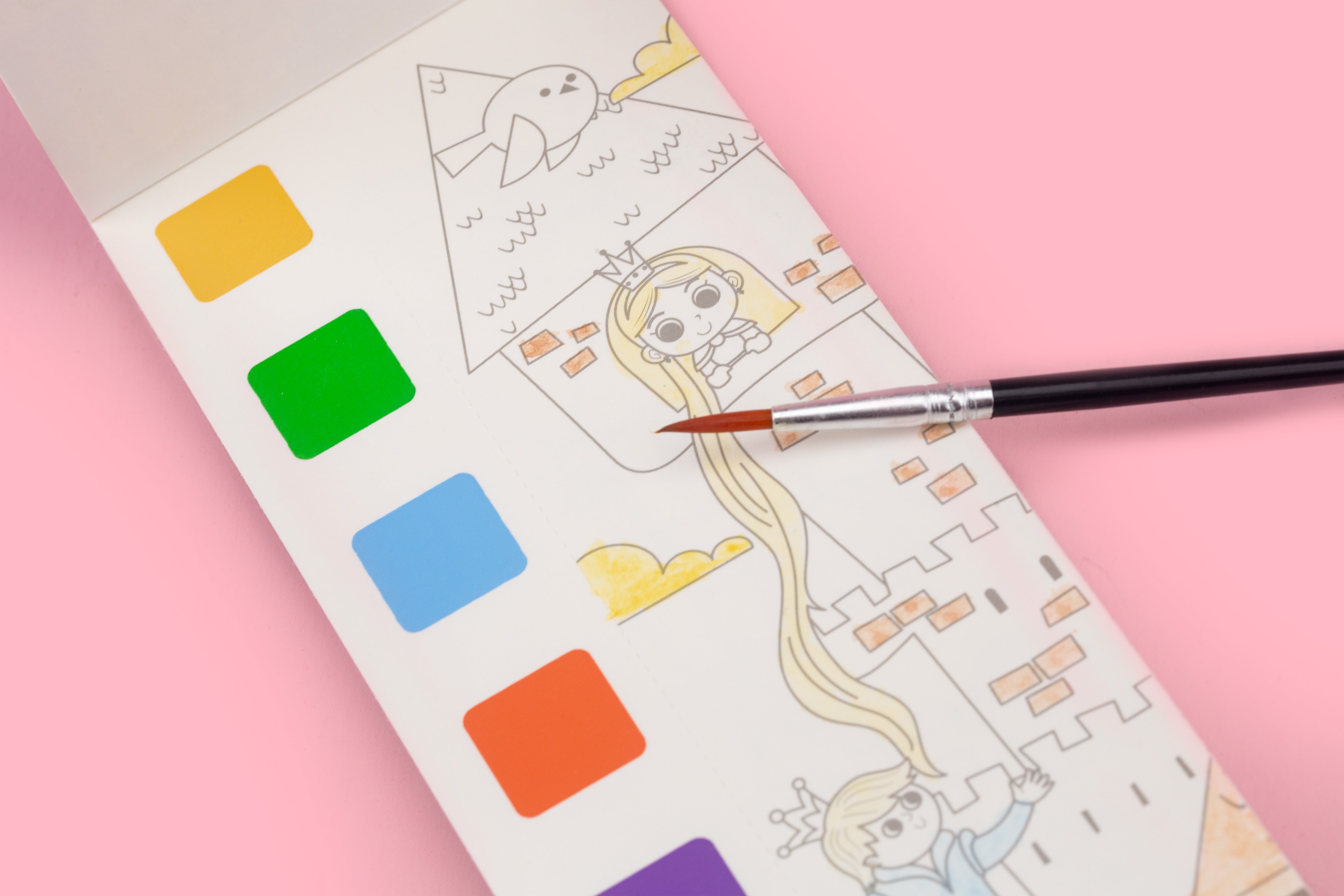 Pocket Water Colour Painting Book - Classical Fairy Tales | MierEdu