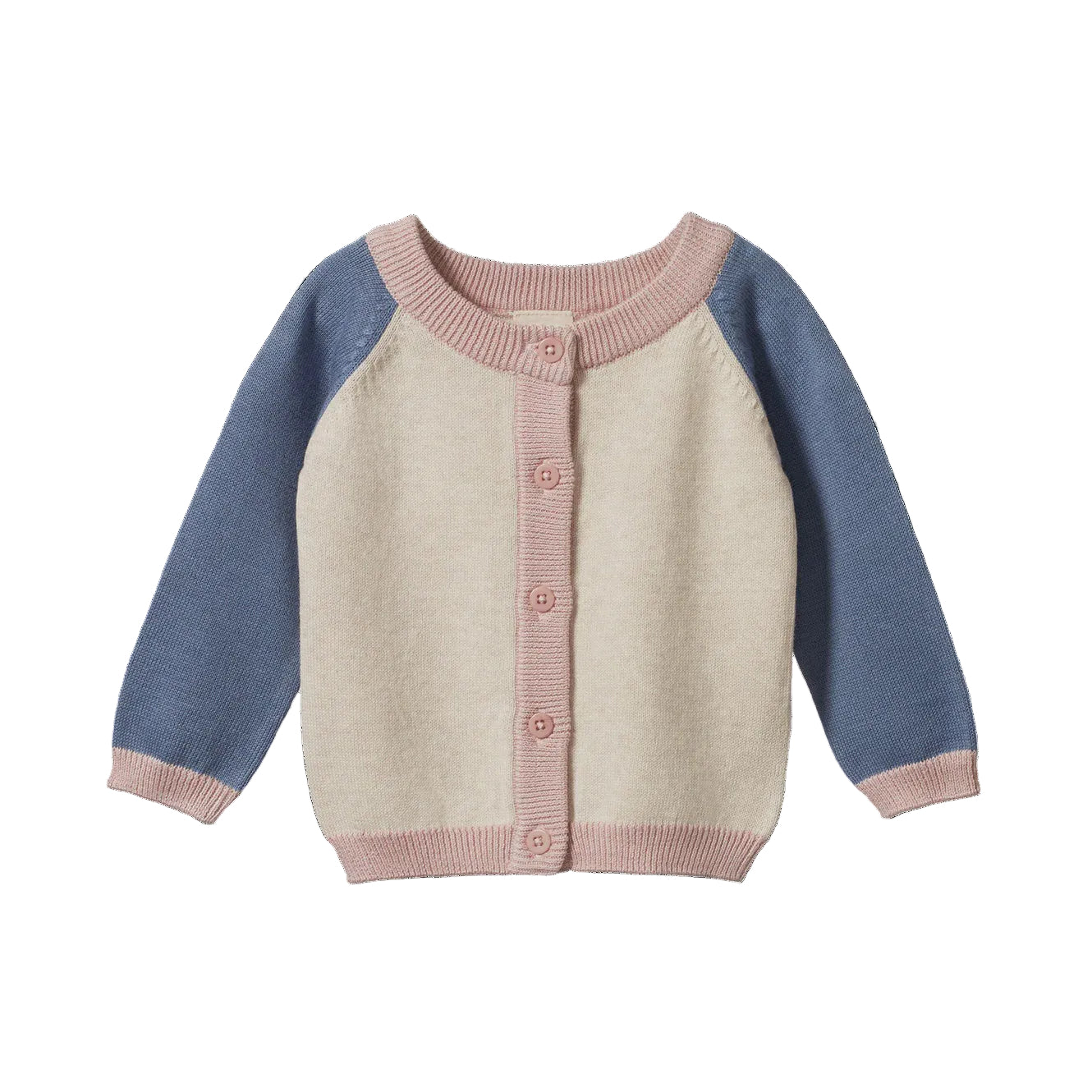 PIPER CARDIGAN - Dusky Trio | Nature Baby