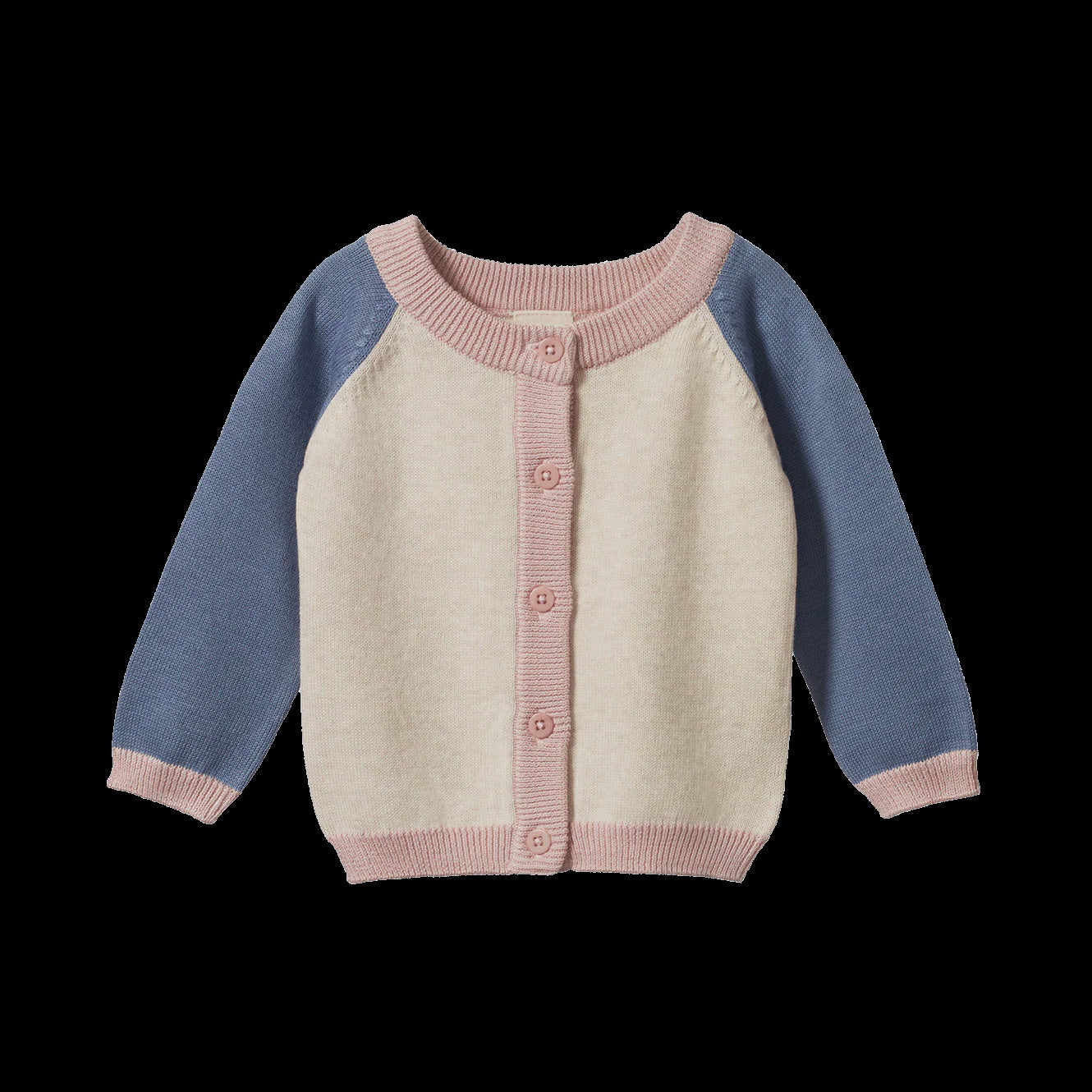 PIPER CARDIGAN - Dusky Trio | Nature Baby