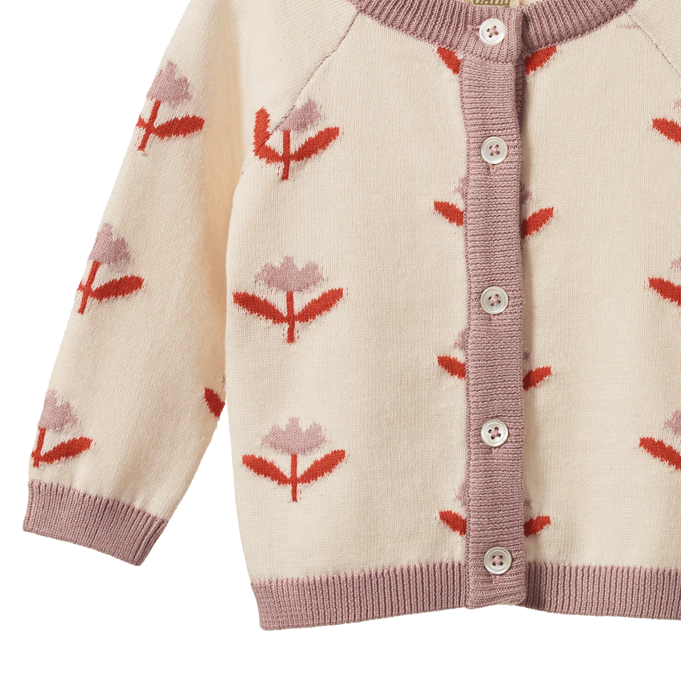PIPER CARDIGAN - Fleurette | Nature Baby