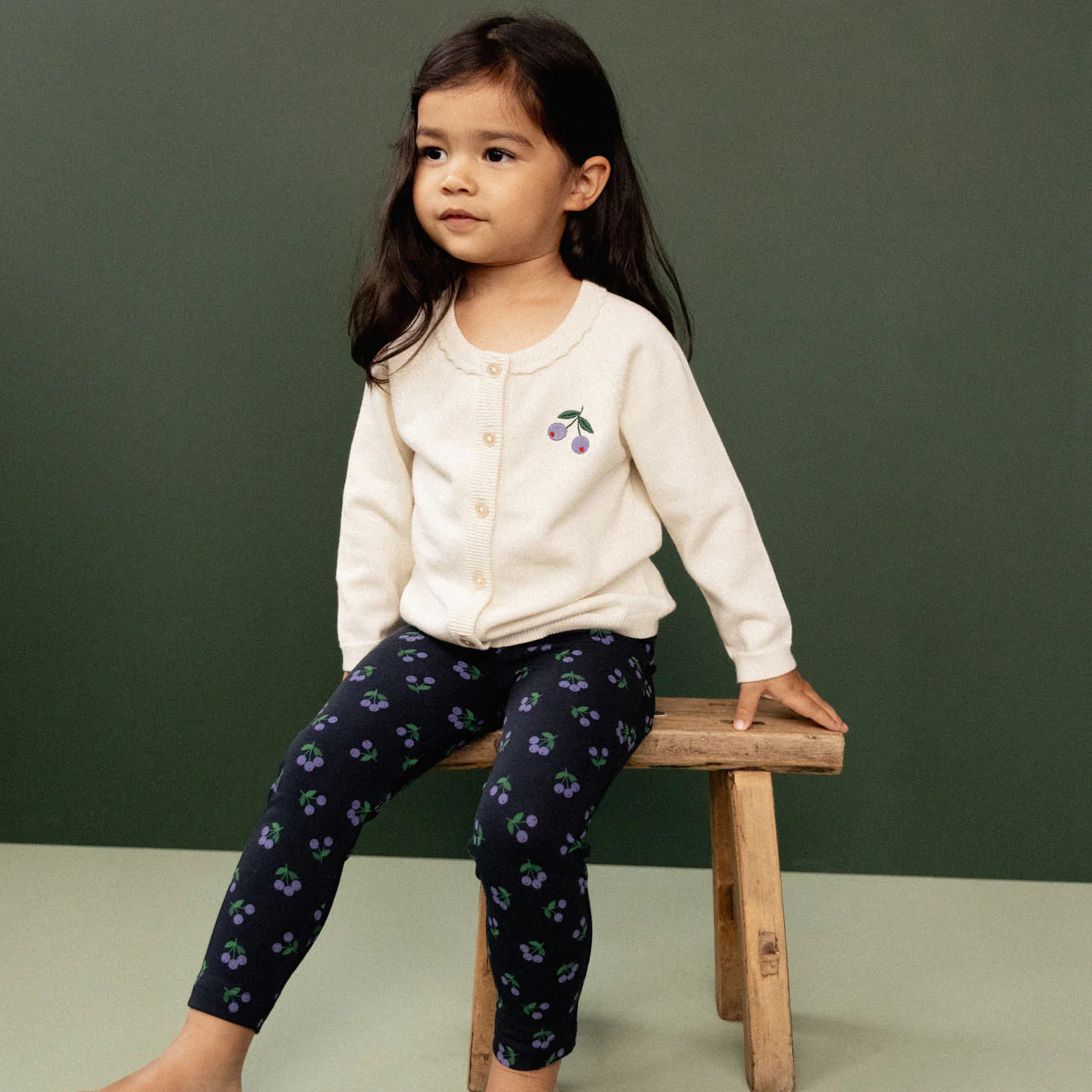 PIPER CARDIGAN - Winter Berry | Nature Baby