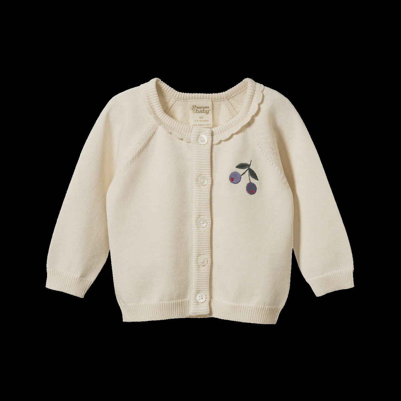 PIPER CARDIGAN - Winter Berry | Nature Baby