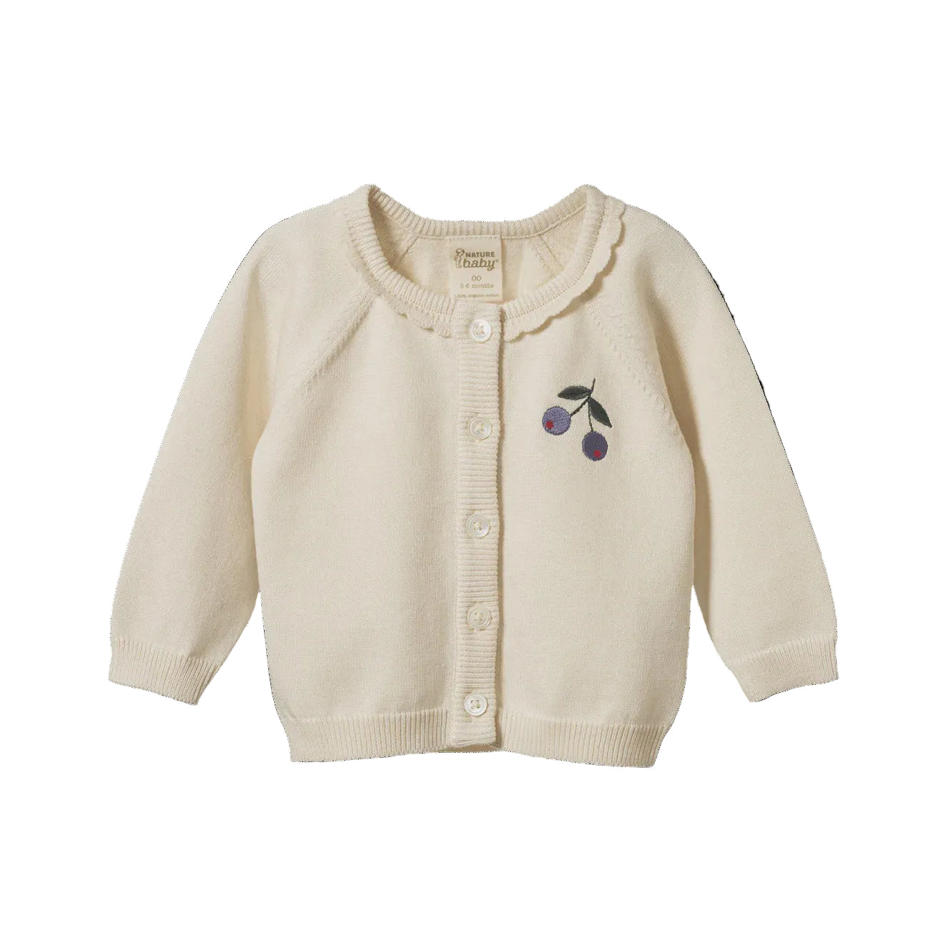 PIPER CARDIGAN - Winter Berry | Nature Baby