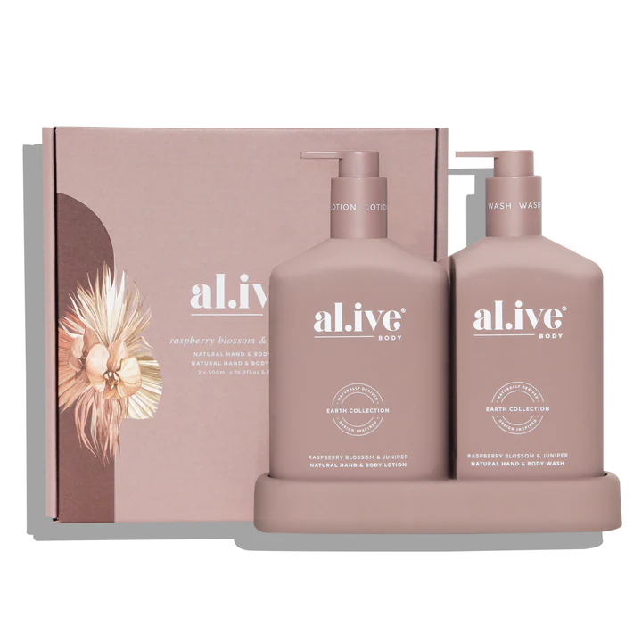 Wash & Lotion Duo - Raspberry Blossom & Juniper | Al.ive