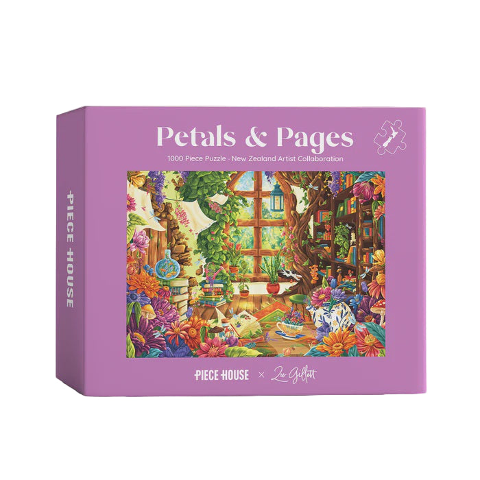 Petals & Pages - 1000 Piece Puzzle | Piece House