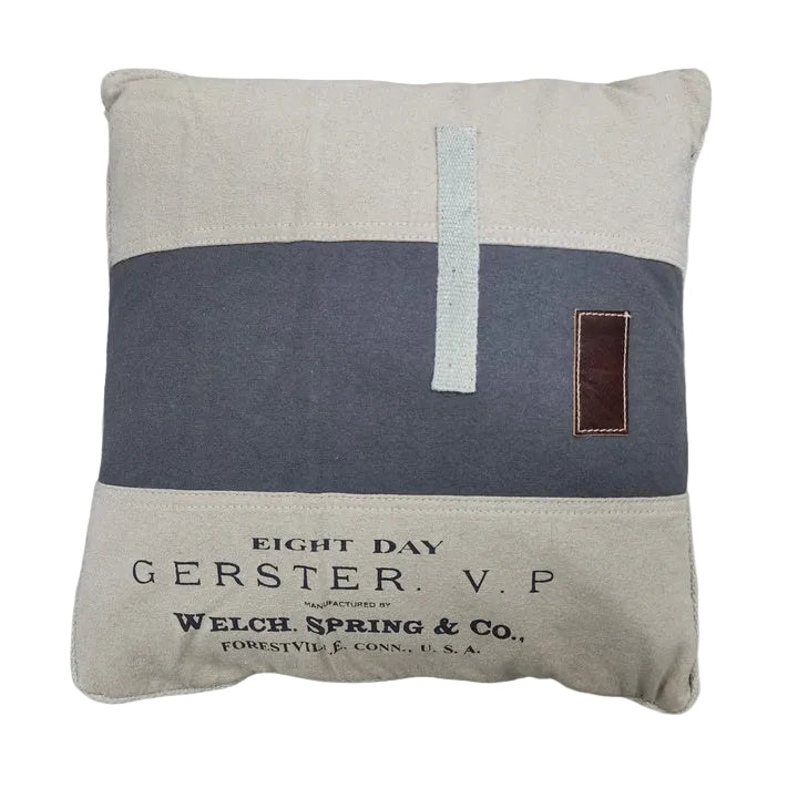 Canvas Cushion - Eight Day | Blue Goose Imports