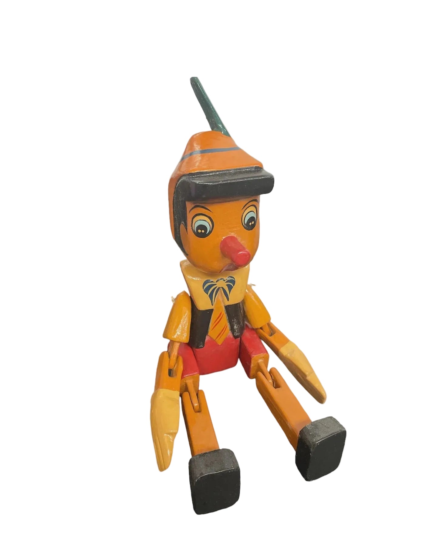 Small Wooden Sitting Puppet | Blue Goose Imports