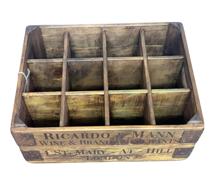 12 Bottle Wine Crate | Blue Goose Imports