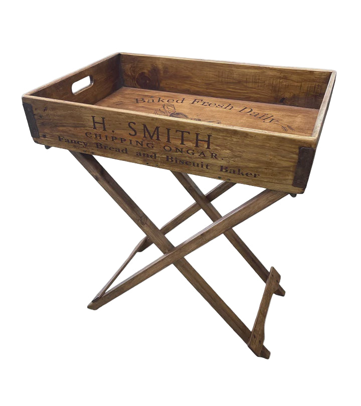 Butlers Tray on Stand | Blue Goose Imports
