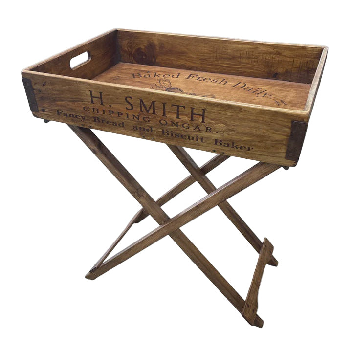 Butlers Tray on Stand | Blue Goose Imports
