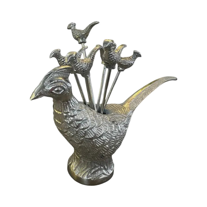 Pheasant Cocktail Picks Set | Blue Goose