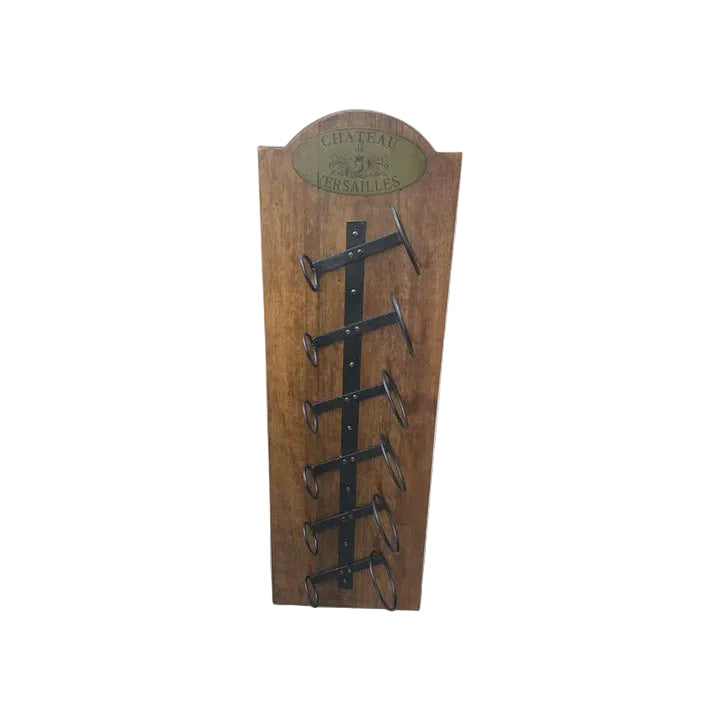 Hanging Wine Rack - 6 Bottles | Blue Goose Imports