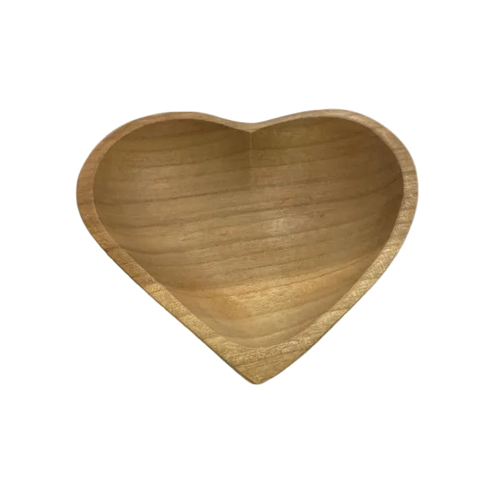 Teak Love Plate | Blue Goose Imports